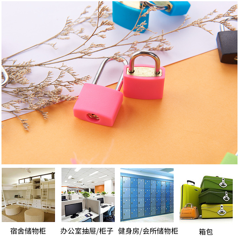 Luggage - Gembok Mini Warna Tembaga, Gembok Kecil