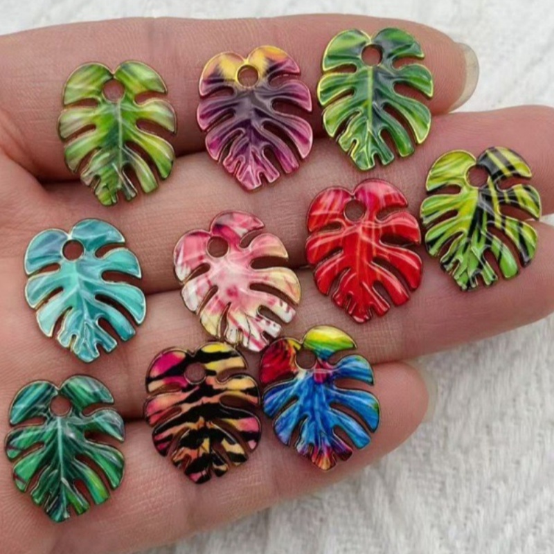 Backpacks - 10pcs gantungan kunci daun imitasi berbahan
