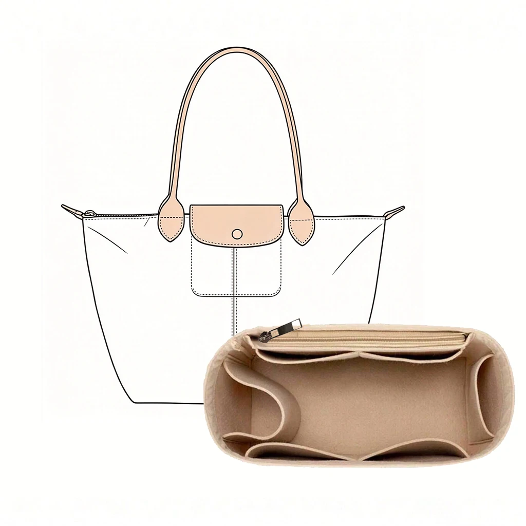 Cosmetic Bags - Penyusun Tas, Pembatas Tas dari Bahan