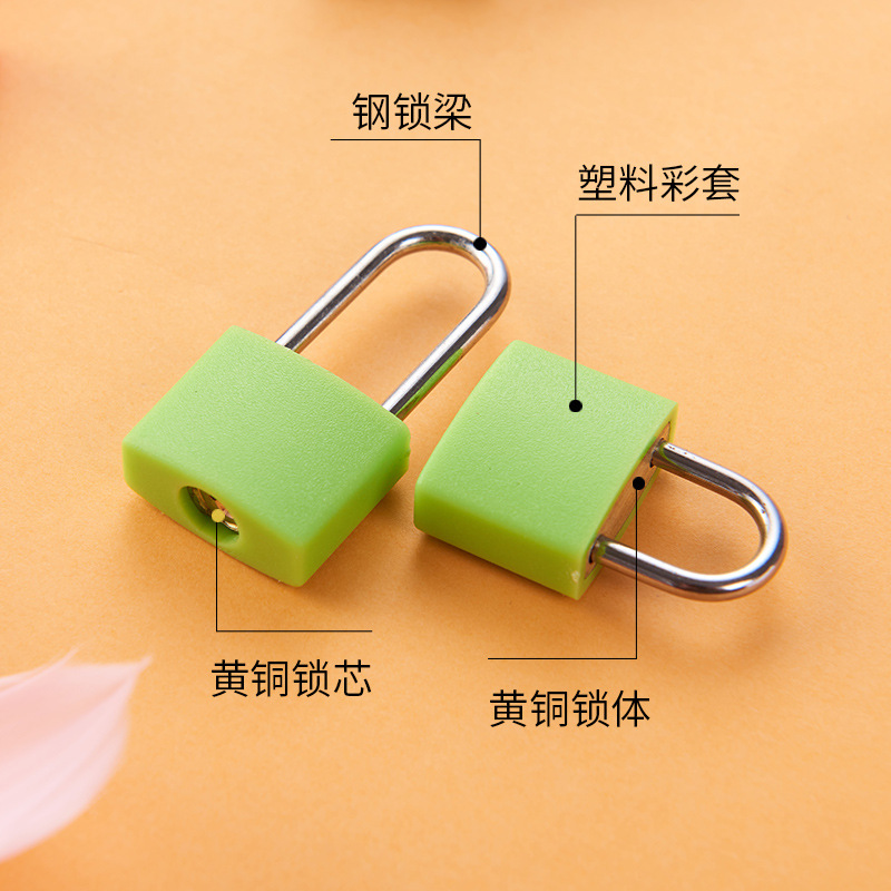 Gembok Mini Warna Tembaga, Gem - Luggage ulasan dan harga