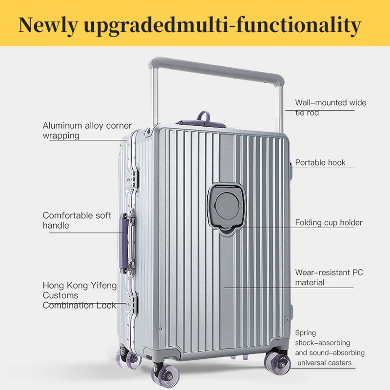 Koper dengan Rangka Aluminium  - Aluminum Frame Carry On Luggage ulasan dan harga