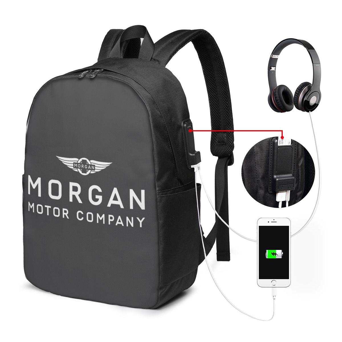 Morgan Motor Car Company Tas R - Backpacks ulasan dan harga