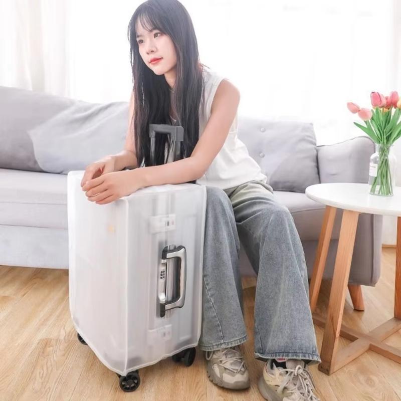 Pelindung Koper Portabel Berku - Waterproof Suitcase Cover Protector ulasan dan harga