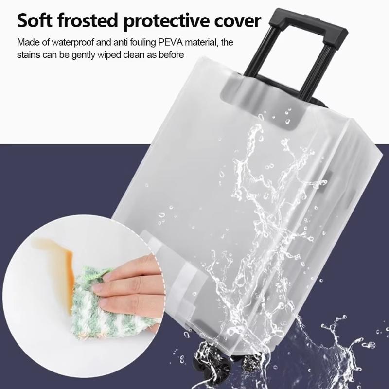 Pelindung Koper Portabel Berku - Waterproof Suitcase Cover Protector ulasan dan harga