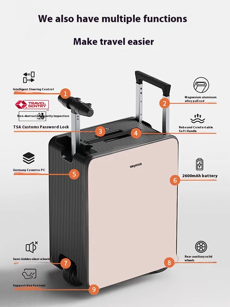 Koper Elektronik Baru 2026 Uku - Kids Ride On Suitcase Scooter ulasan dan harga