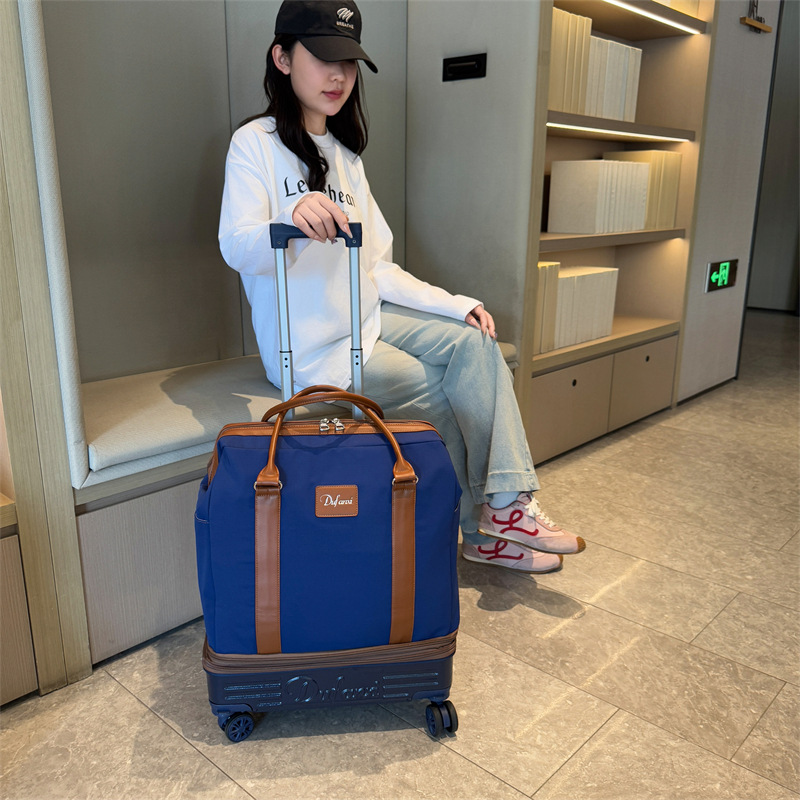 Tas Duffel Beroda dengan Pegan - Foldable Rolling Luggage Bag ulasan dan harga