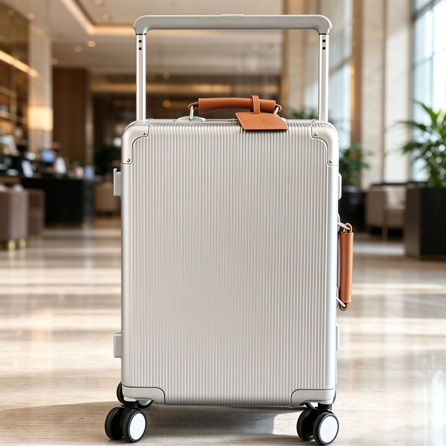 Koper dengan Pegangan Lebar Be - Aluminum Frame Carry On Luggage ulasan dan harga