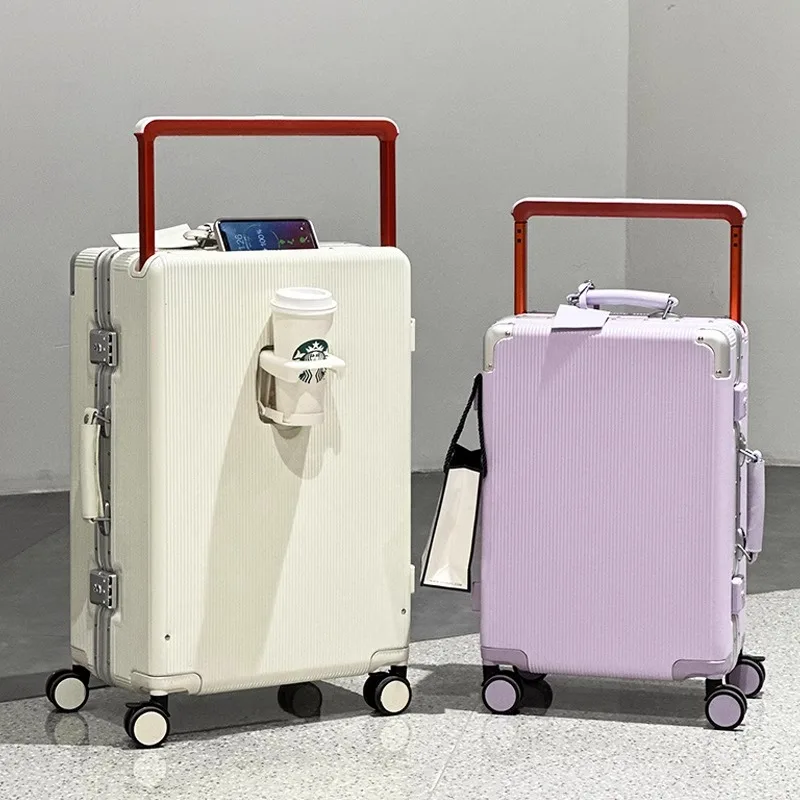 Koper dengan Pegangan Lebar Be - Aluminum Frame Carry On Luggage ulasan dan harga