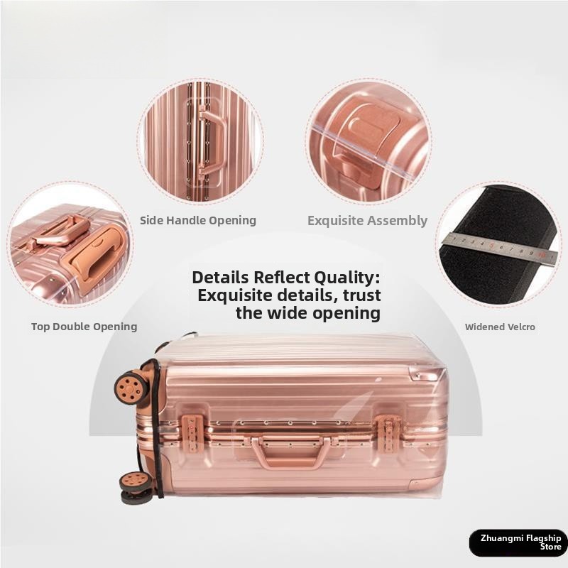 Penutup Pelindung Transparan T - Luggage Protective Cover Transparent ulasan dan harga