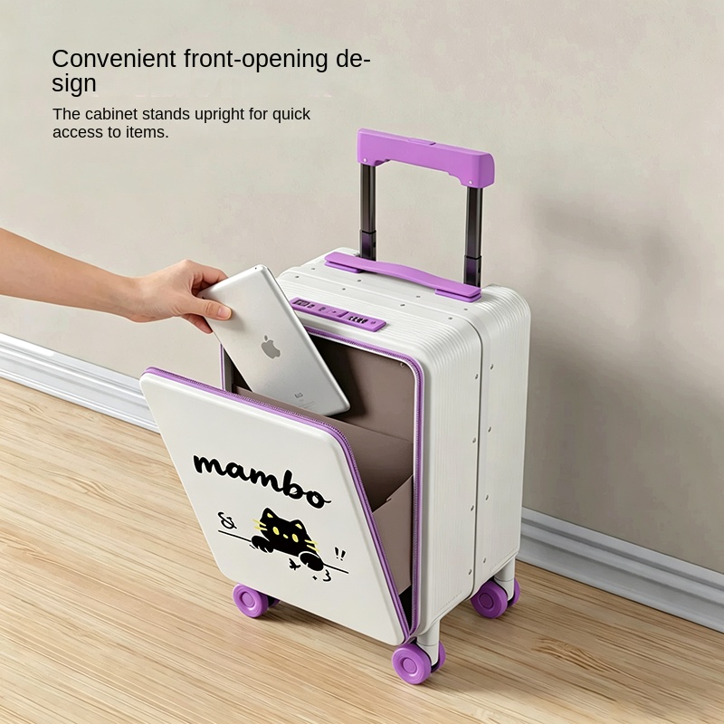 Koper Mini 16 Inci dengan Buka - Aluminum Frame Carry On Luggage ulasan dan harga