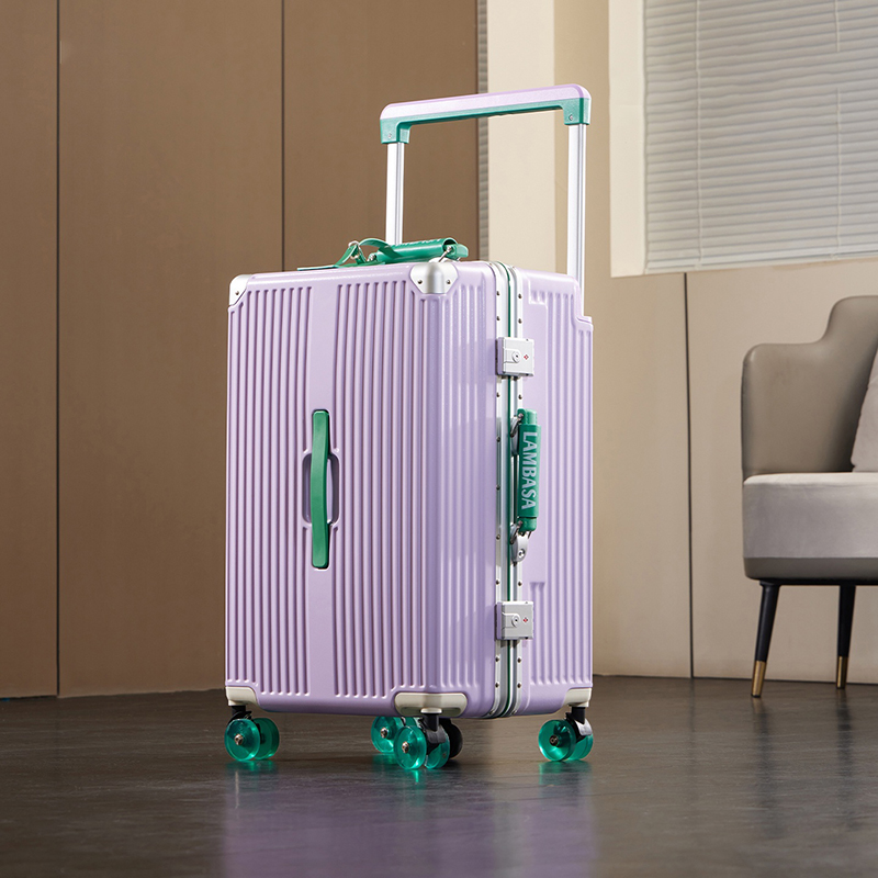 Koper dengan Rangka Aluminium, - Spinner Wheel Rolling Suitcase 20 Inch ulasan dan harga